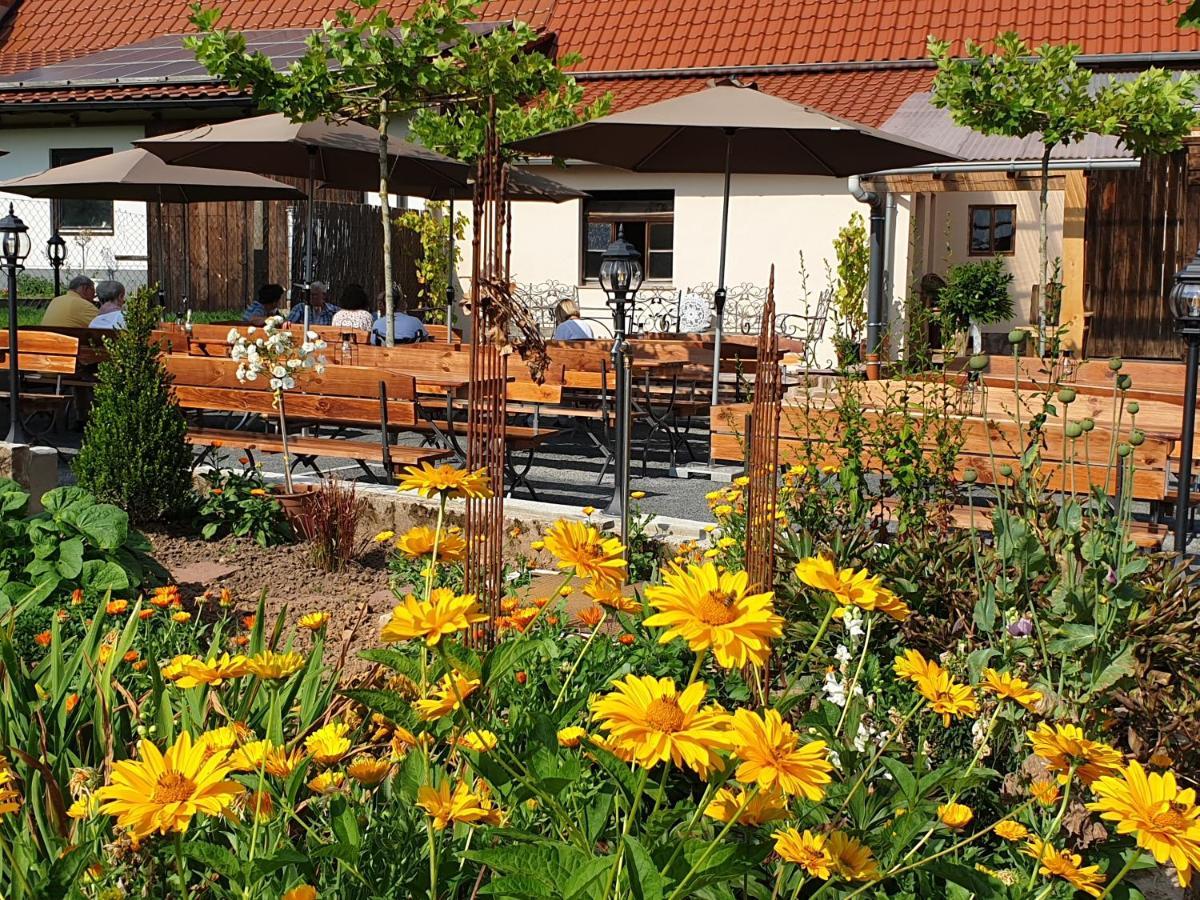 Gasthof Hirsch Schollbrunn エクステリア 写真